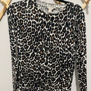 J Crew Leopard Sweater